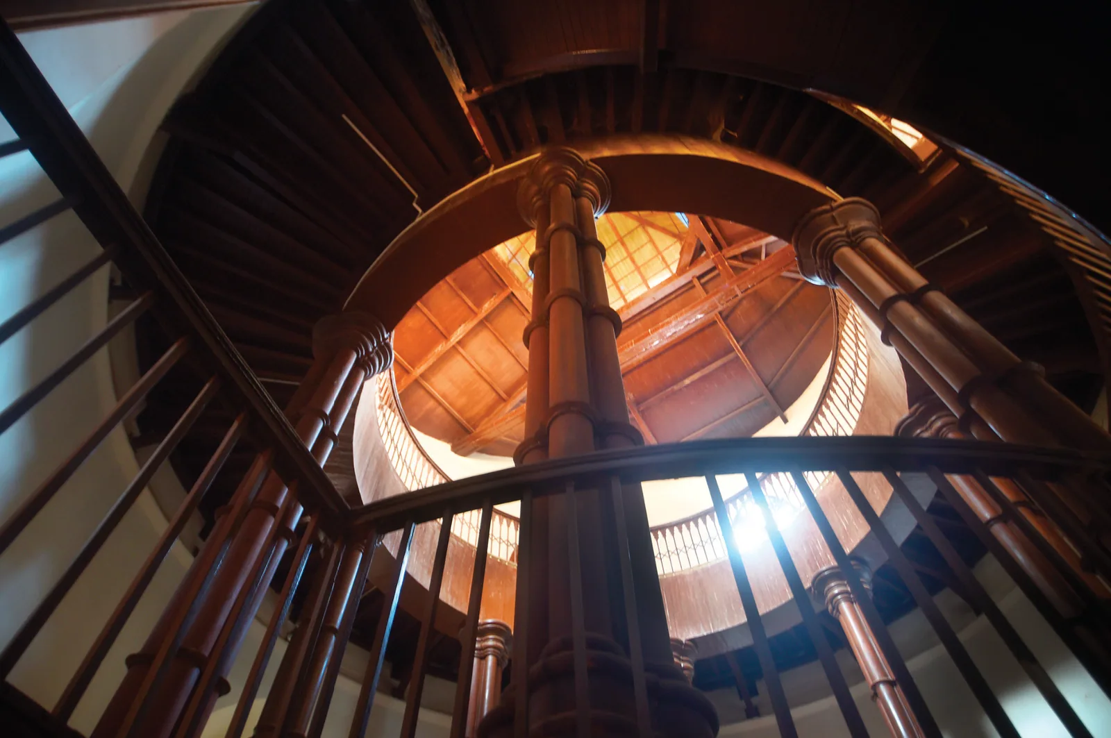 An interior view of the JJ Blood Bank building. This building originally housed the historic laboratory where Waldemar Haffkine created the bubonic plague vaccine