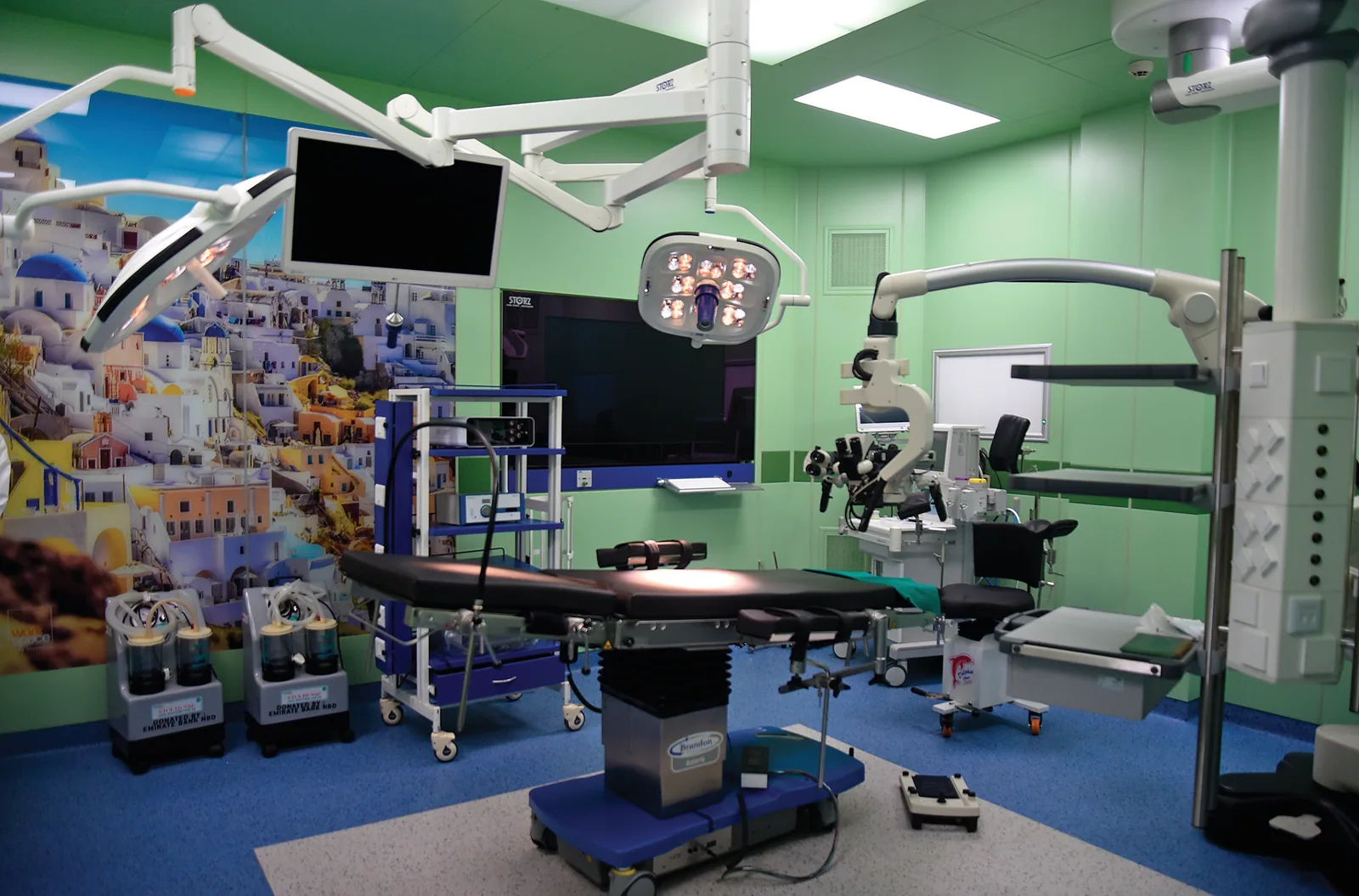 One of the newly inaugurated neurosurgery operation theatres