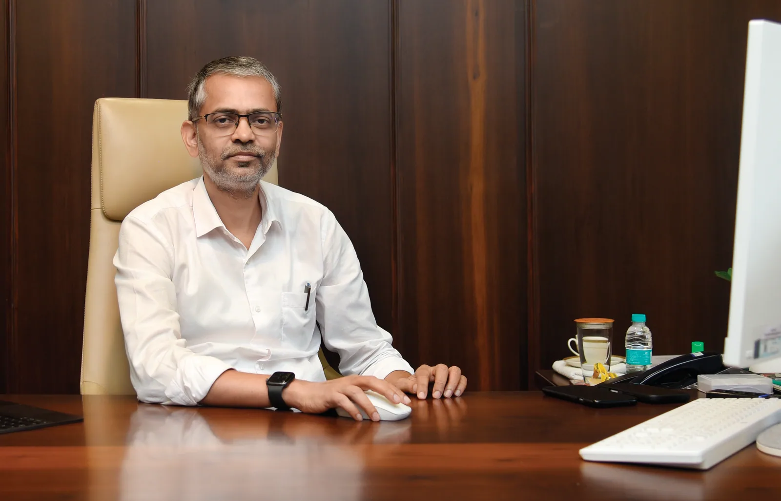 Portrait of Dheeraj Kumar
